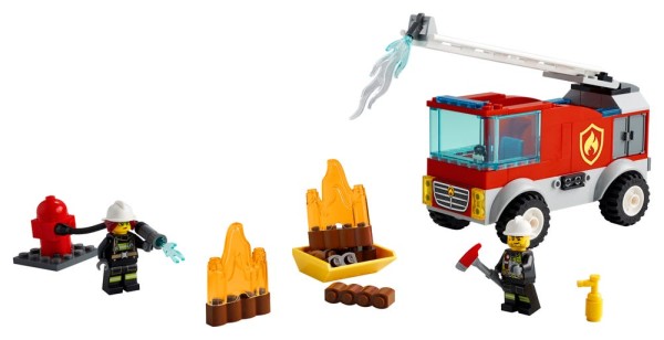 Encontraproduto.com.br - LEGO City - 60280 - Caminhão dos Bombeiros com Escada