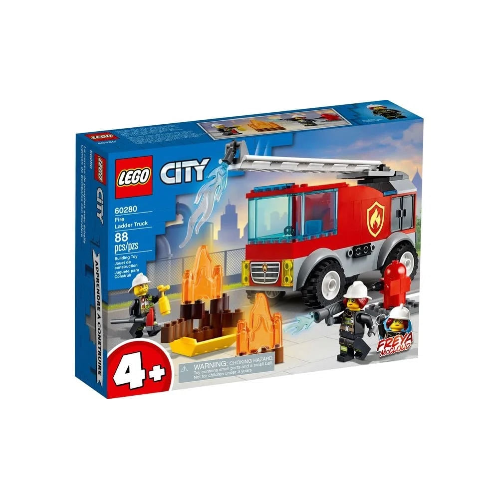 LEGO City - 60280 - Caminhão dos Bombeiros com Escada