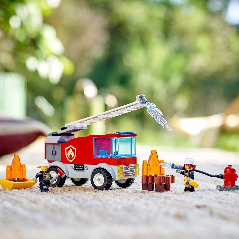 Encontraproduto.com.br - LEGO City - 60280 - Caminhão dos Bombeiros com Escada