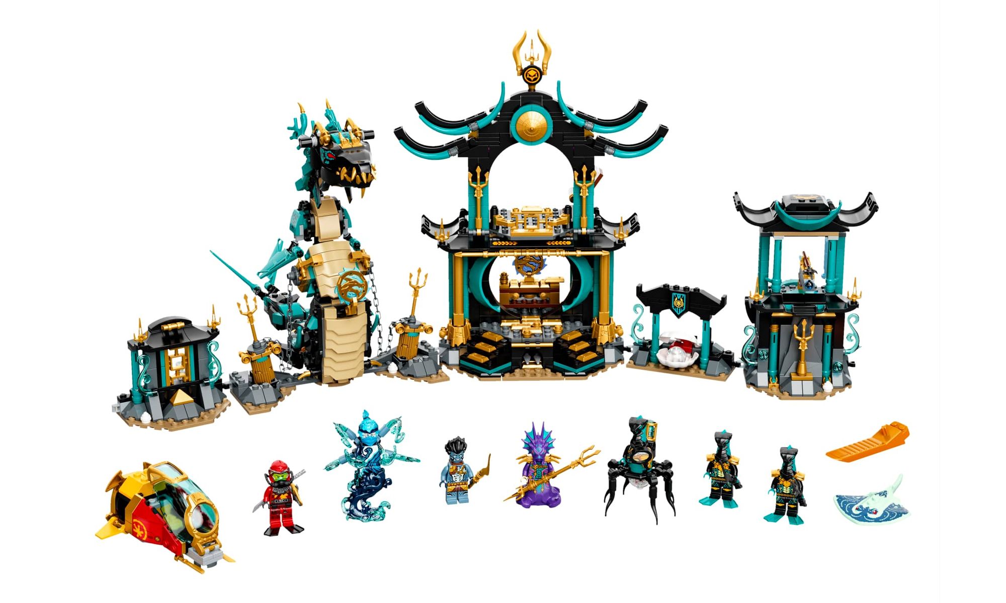Encontraproduto.com.br - LEGO Templo do Mar Sem Fim Ninjago - LEGO