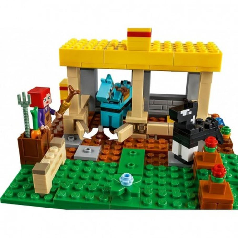 LEGO Minecraft - O Estábulo de Cavalos - Lego