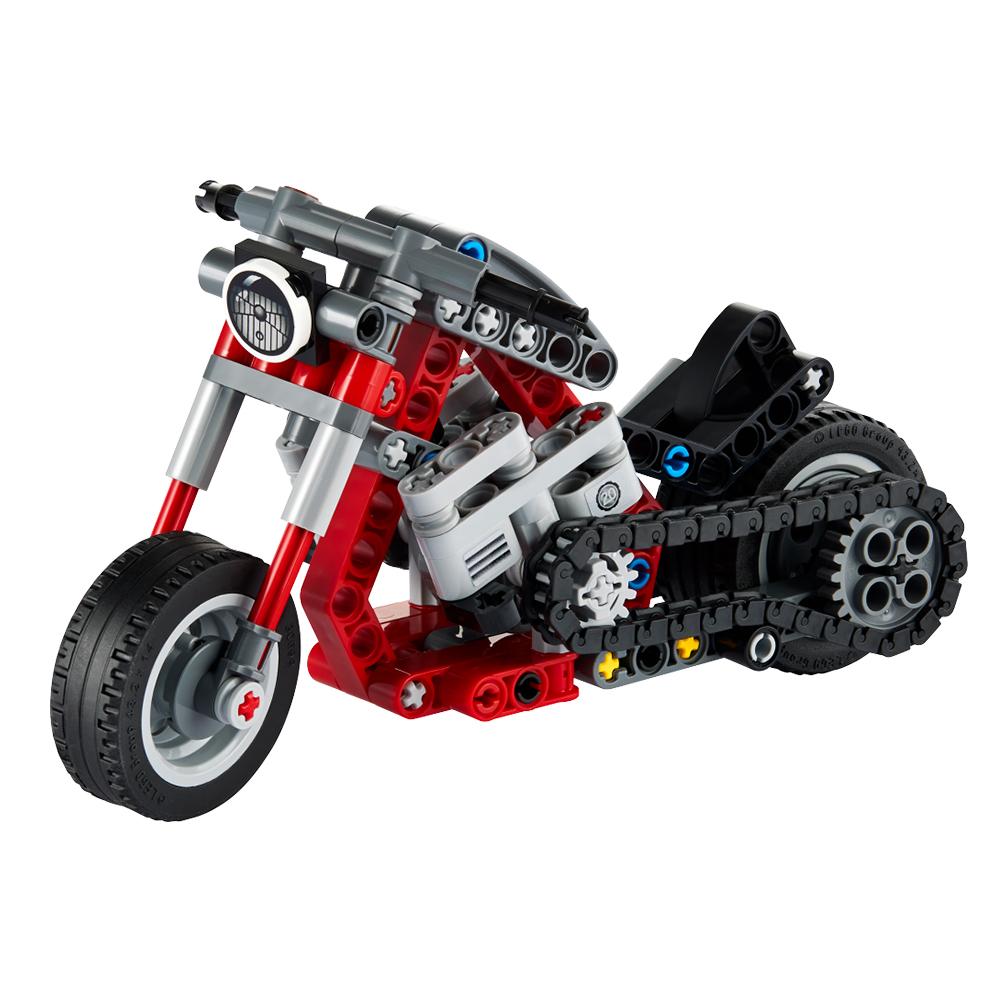 Encontraproduto.com.br - Blocos de montar - LEGO Technic - Motocicleta LEGO DO BRASIL