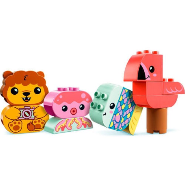 Encontraproduto.com.br - Hora Do Banho: Ilha De Animais Flutuantes - Lego 10966