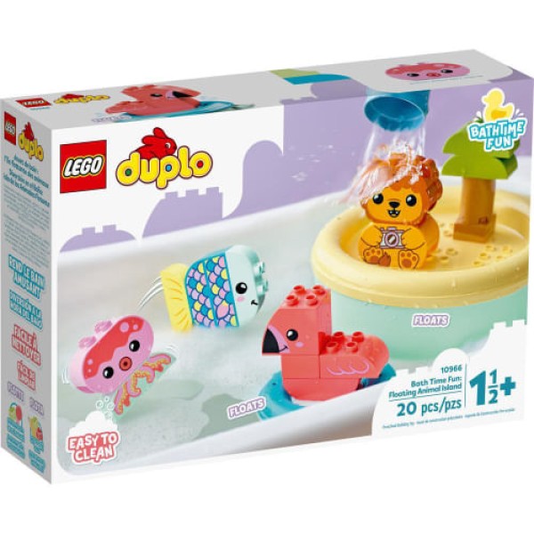 Encontraproduto.com.br - Hora Do Banho: Ilha De Animais Flutuantes - Lego 10966