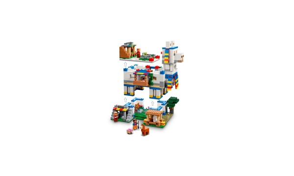 Encontraproduto.com.br - Blocos de Montar - Minecraft - A Vila do Lhama - 21188 LEGO DO BRASIL