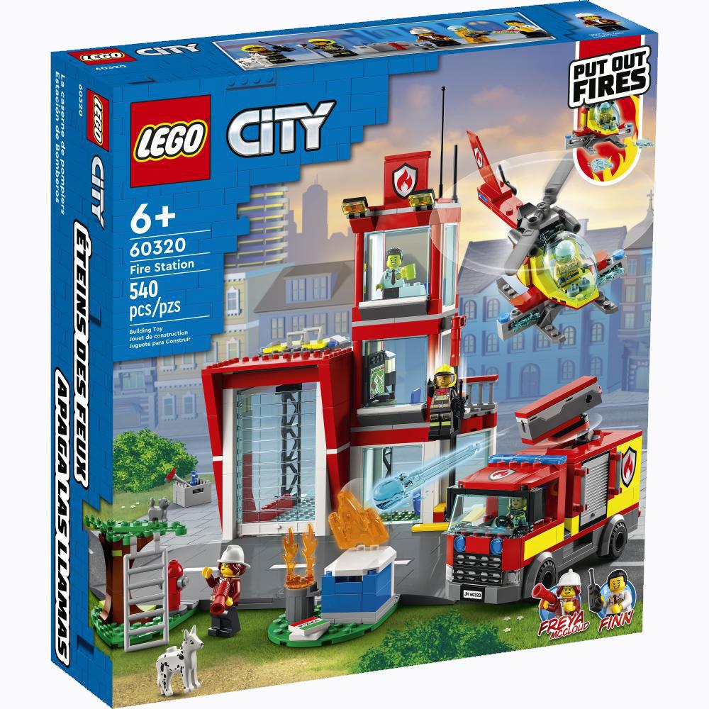 Encontraproduto.com.br - LEGO City - Fire Station - 60320