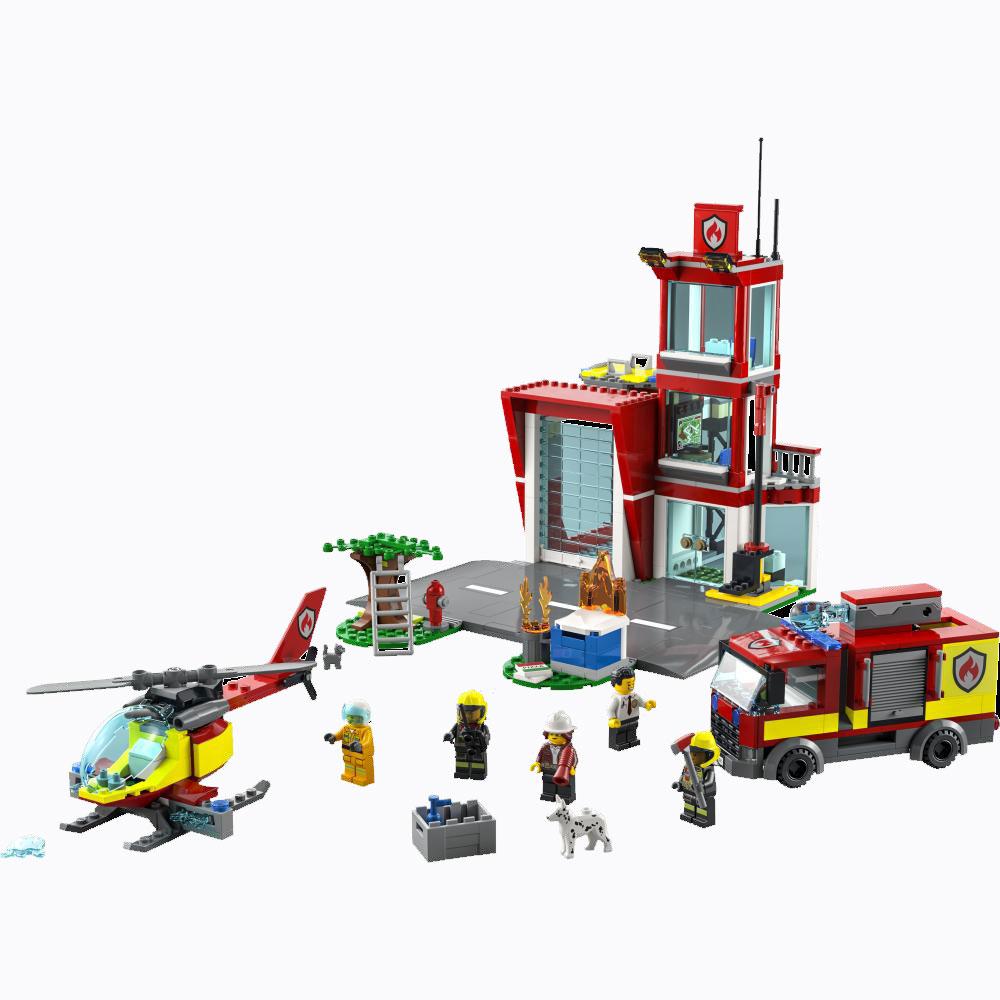 Encontraproduto.com.br - LEGO City - Fire Station - 60320