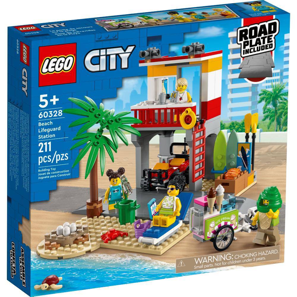 LEGO - Posto Salva-Vidas na Praia - 60328