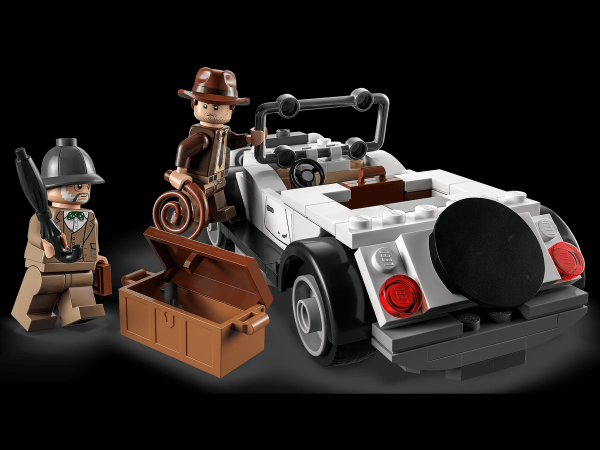 Encontraproduto.com.br - Blocos de Montar - Indiana Jones - Perseguicao de Aviao de Combate - 77012 LEGO DO BRASIL