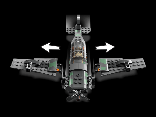 Encontraproduto.com.br - Blocos de Montar - Indiana Jones - Perseguicao de Aviao de Combate - 77012 LEGO DO BRASIL
