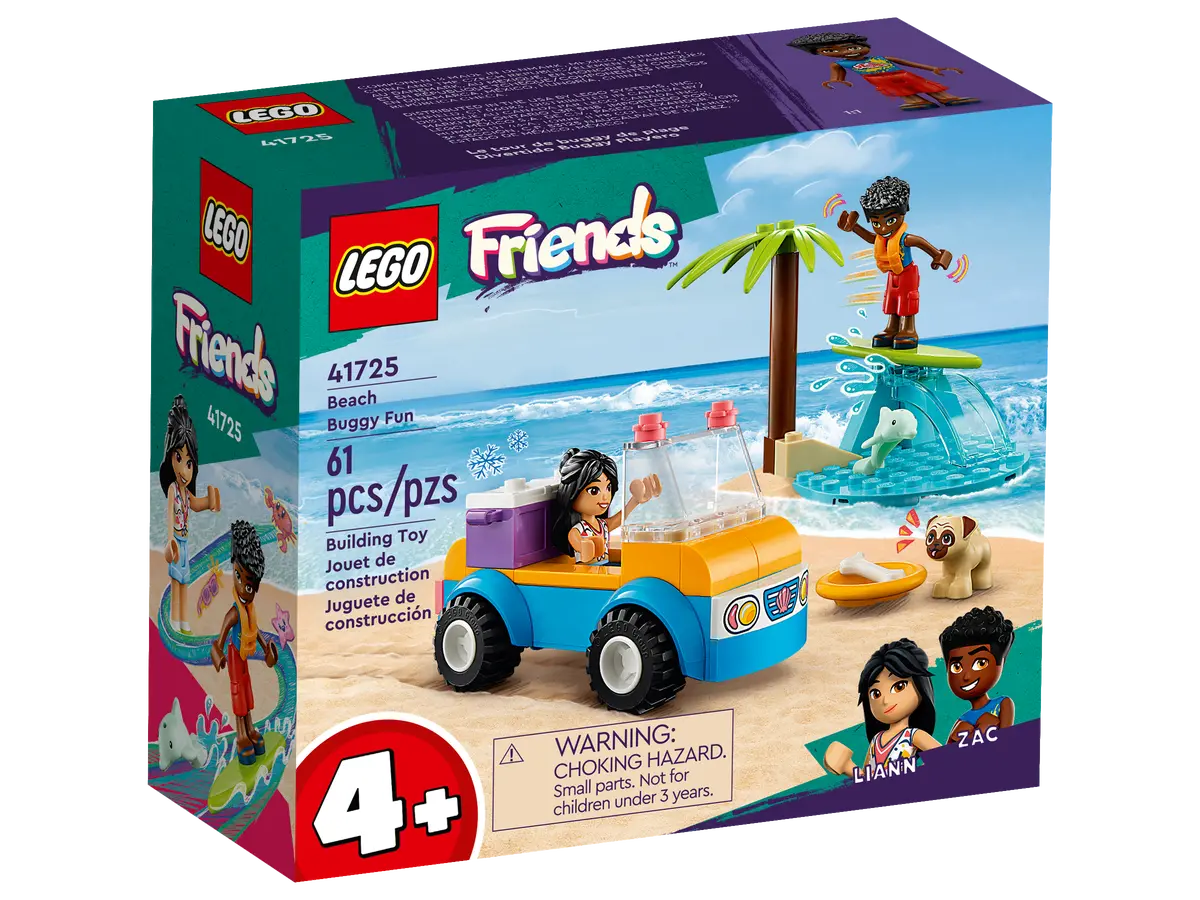 Encontraproduto.com.br - Lego Friends 61 peças - Diversão com Buggy de Praia