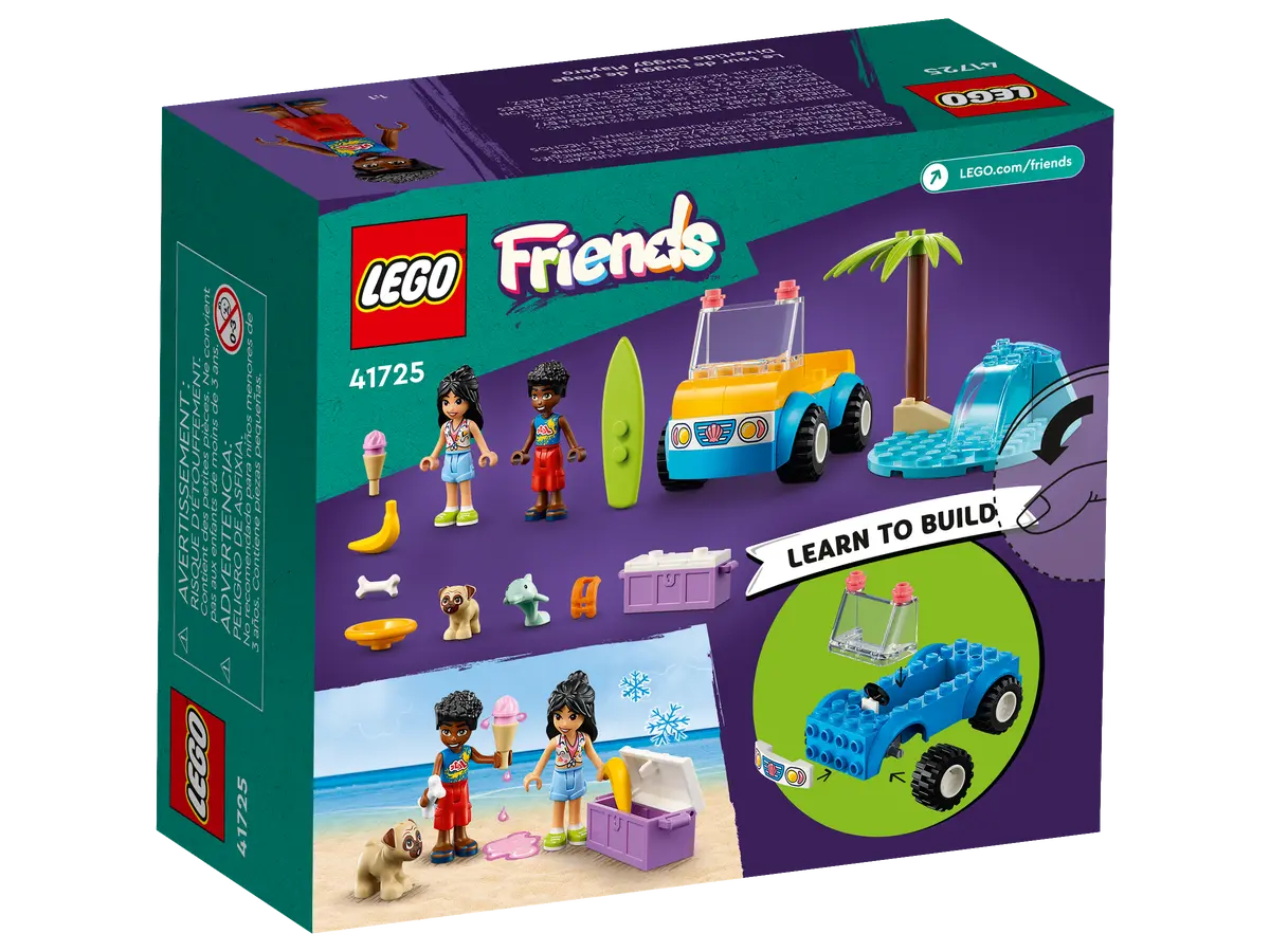Encontraproduto.com.br - Lego Friends 61 peças - Diversão com Buggy de Praia