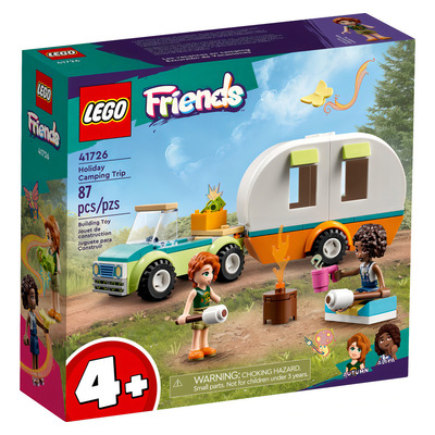 Lego Friends 41726 Viagem De Férias Para Acampar 4+ Anos Quantidade De Peças 87