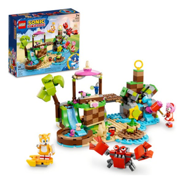 Blocos de Montar - Ilha de Resgate Animal da Amy - Sonic LEGO DO BRASIL