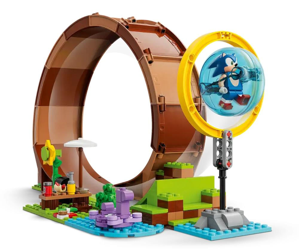 Desafio do Loop na Colina Verde de Sonic - Lego 76994