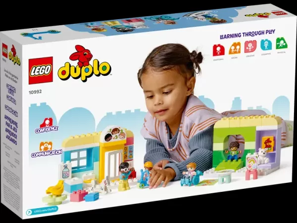 Encontraproduto.com.br - Blocos de Montar - Conjunto Construcao - Town Life Na Creche LEGO DO BRASIL