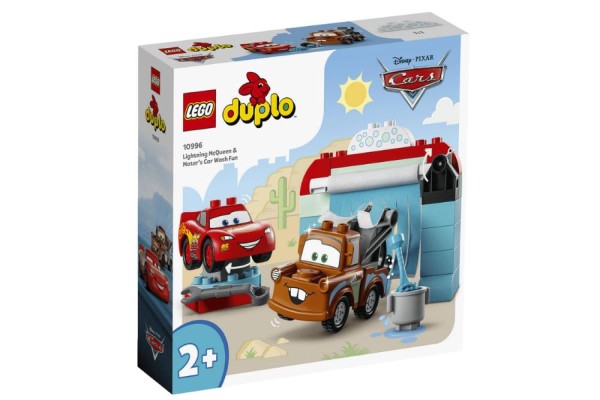 Encontraproduto.com.br - Blocos de Montar - Diversao no Lava Jato com Relampago McQueen e Mate LEGO DO BRASIL