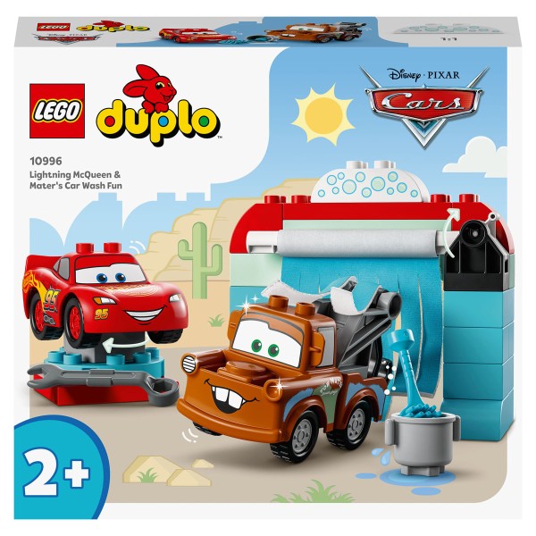 Encontraproduto.com.br - Blocos de Montar - Diversao no Lava Jato com Relampago McQueen e Mate LEGO DO BRASIL
