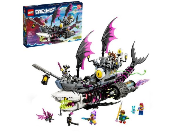 Blocos de Montar - Navio Tubarao dos Pesadelos LEGO DO BRASIL