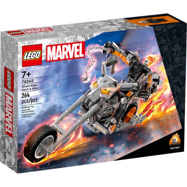 Encontraproduto.com.br - Super Heroes Marvel Motoqueiro Fantasma 76245 4111176245