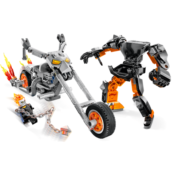 Encontraproduto.com.br - Super Heroes Marvel Motoqueiro Fantasma 76245 4111176245