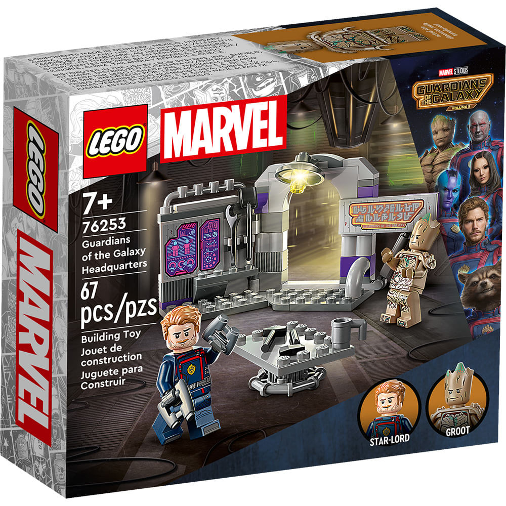 Blocos de Montar - Super Heroes Marvel - Sede dos Guardioes da Galaxia - 76253 LEGO DO BRASIL