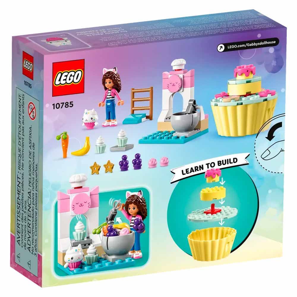 Encontraproduto.com.br - LEGO Set Gabbys Dollhouse 10785 Cozinha Divertida com o Bolinho 58 peças