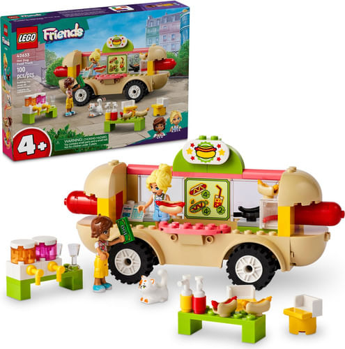 Friends Food Truck de Cachorro Quente - Lego 42633