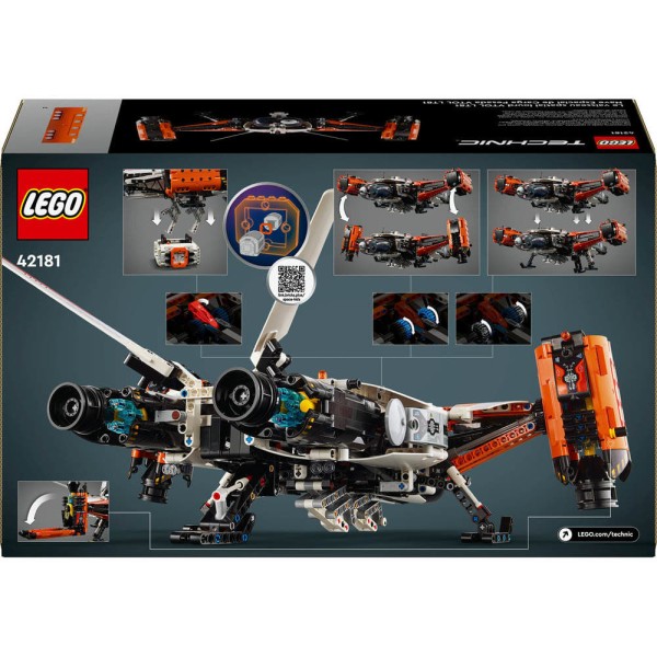 Encontraproduto.com.br - Lego Technic Space Nave Espacial De Carga Pesada 42181