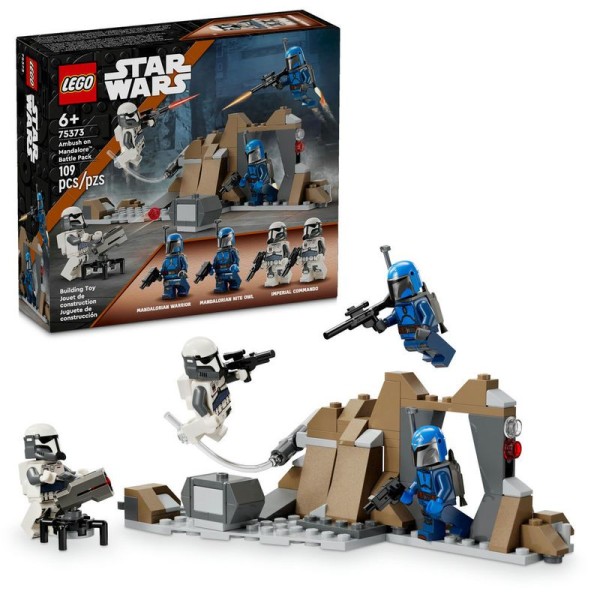 Encontraproduto.com.br - Blocos de Montar - Lego Star Wars - Pack de Combate da Emboscada em Mandalore LEGO DO BRASIL