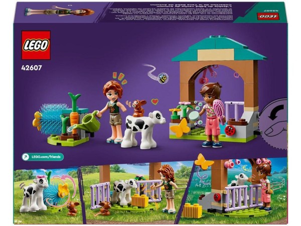 Encontraproduto.com.br - Lego Friends Celeiro do Bezerro da Autumn 79 Peças - 42607