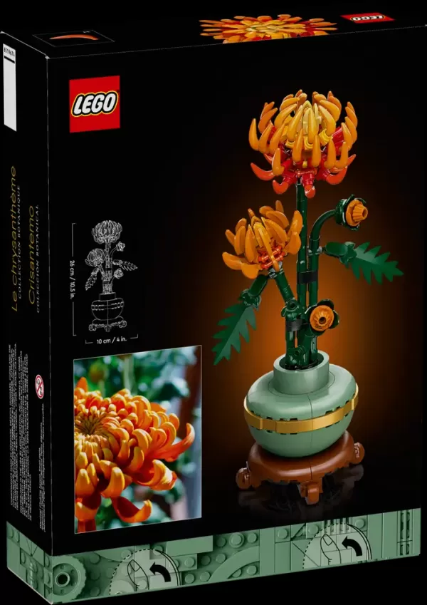 Encontraproduto.com.br - LEGO® Icons Crisântemo 10368