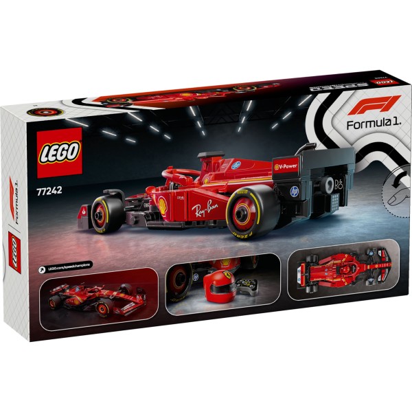 Encontraproduto.com.br - Blocos de Montar - Carro de Corrida Ferrari SF-24 LEGO DO BRASIL