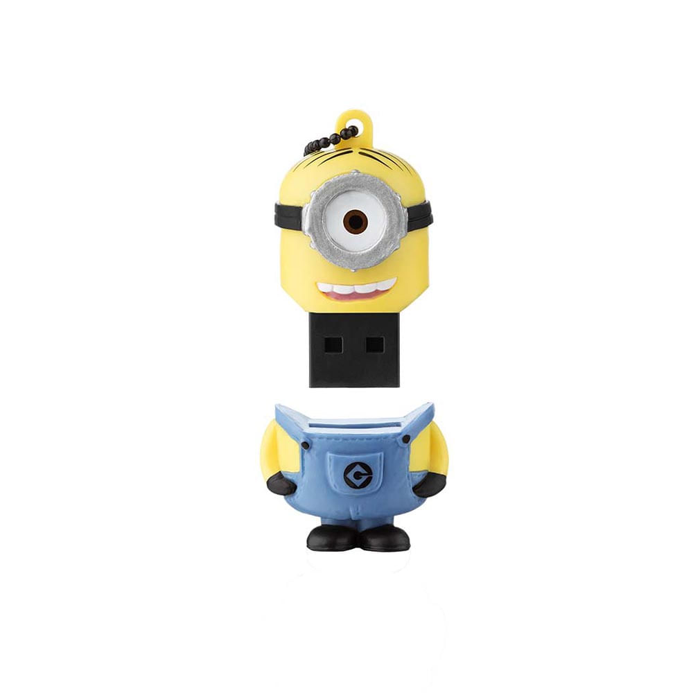 Encontraproduto.com.br - Pendrive Minions - Stuart 8gb Multi - PD097OUT [Reembalado]
