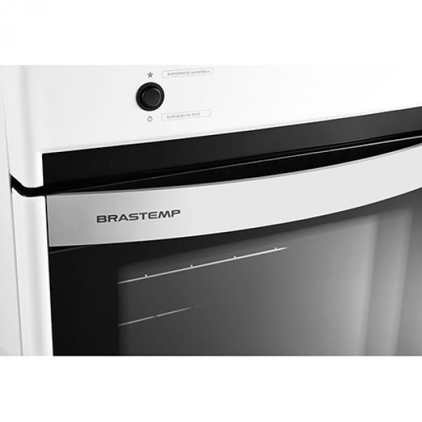 Encontraproduto.com.br - Fogão 4 Bocas Brastemp Automático BFO4NAB Branco