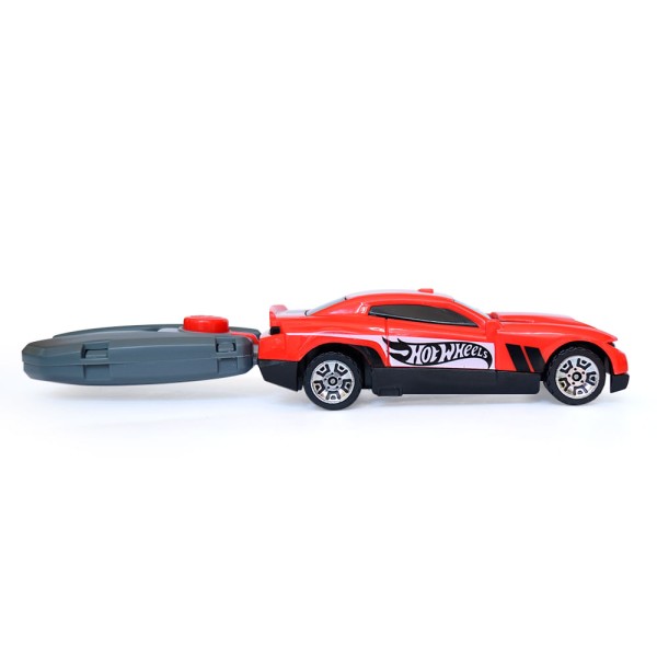 Carro Hot Wheels Chave Lançador Vermelho - Fun Divirta-se