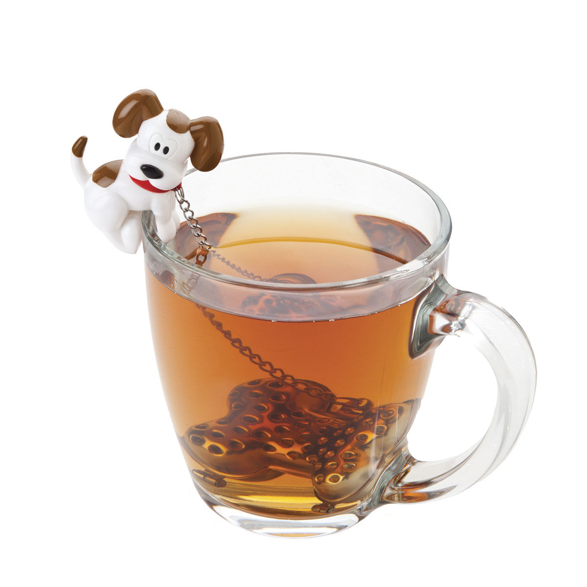 Encontraproduto.com.br - Infusor de Chá Cachorro Colorido Joie
