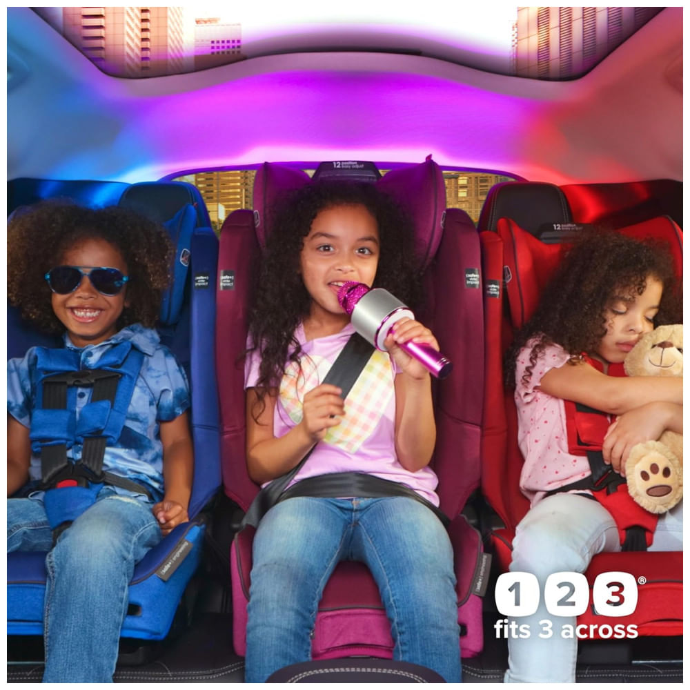 Encontraproduto.com.br - Cadeira de Bebê para Carro 4 em 1, 10 Anos de Uso com Engenharia de Segurança, Diono Radian 3RXT SafePlus, Cinza