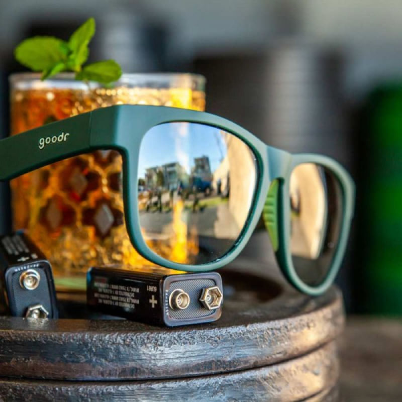 Encontraproduto.com.br - Óculos de Sol Goodr - Mint Julep Electroshocks