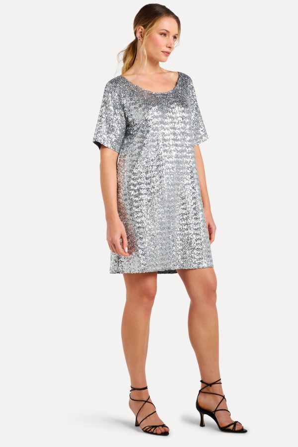 Vestido Manga Glam