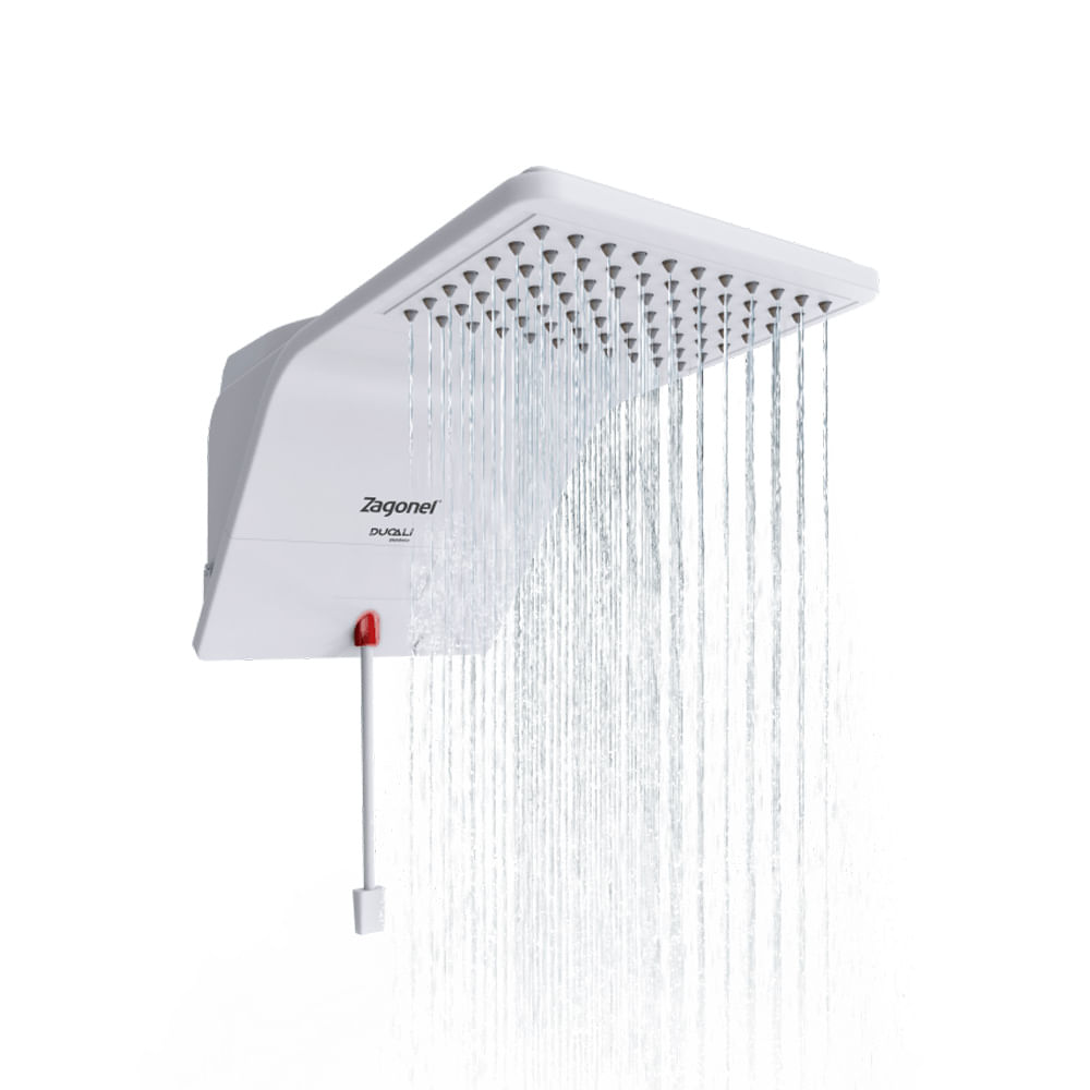 Ducha Ducali Eletrônica Branca 220V 6800W - Zagonel
