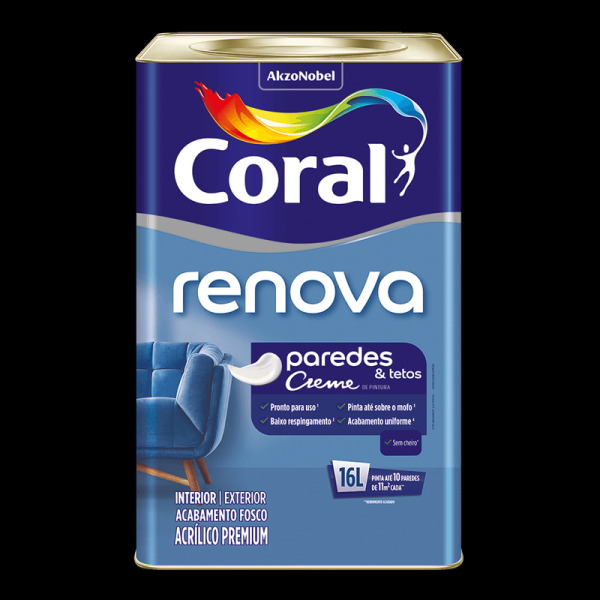 Renova Paredes & Tetos Azul Danúbio