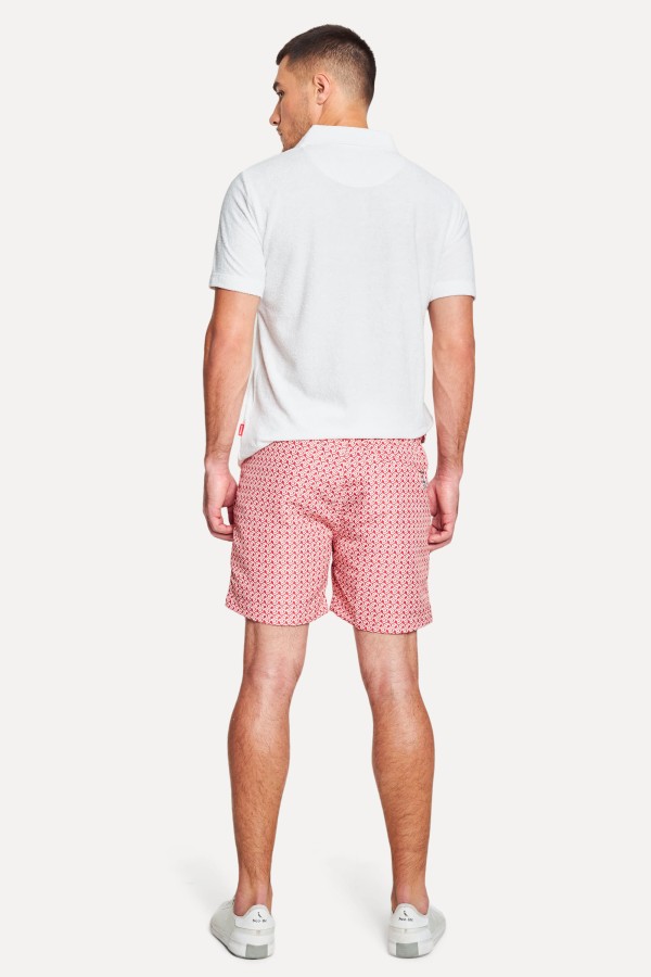 Encontraproduto.com.br - Short Arpoador Estampado Labirinto Vlho