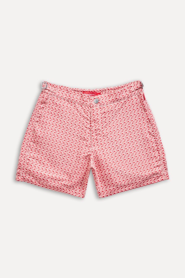 Encontraproduto.com.br - Short Arpoador Estampado Labirinto Vlho