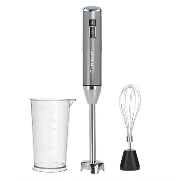 Encontraproduto.com.br - Mixer Manual Cordless EvolutionX Sem Fio Recarregável Bivolt Cuisinart Prata