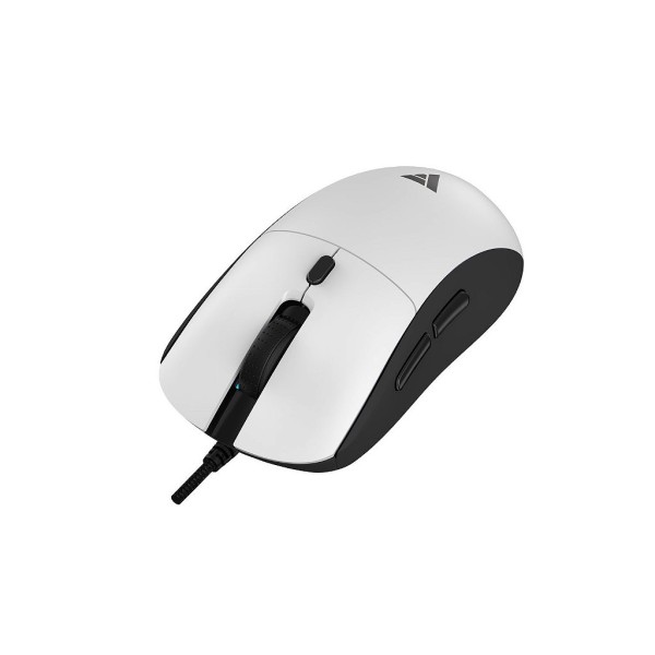 Encontraproduto.com.br - Mouse Gamer Force One Orion, USB, 20000 DPI, RGB, Branco/Preto