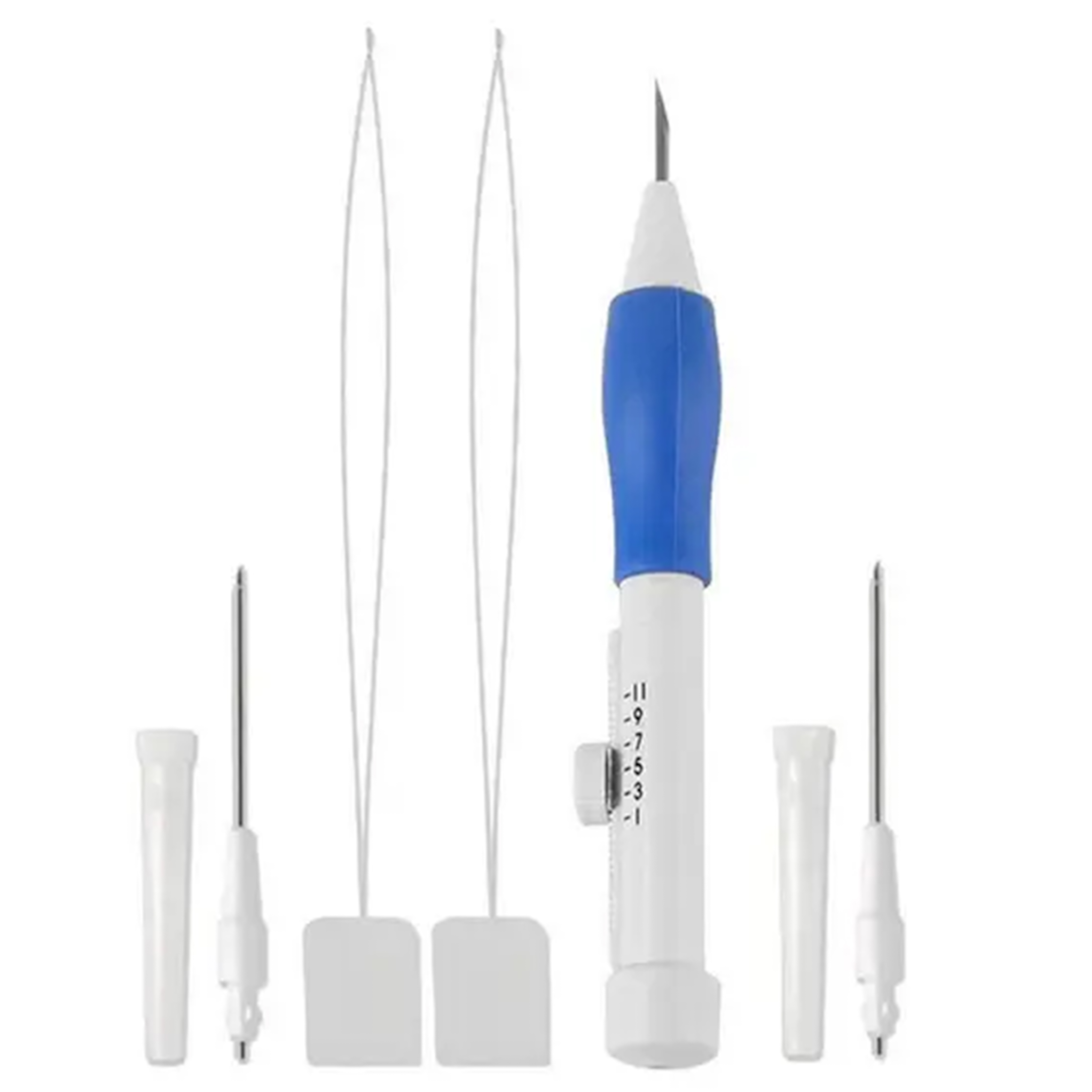 Encontraproduto.com.br - KIT AGULHA MAGICA PONTO RUSSO PARA BORDADO