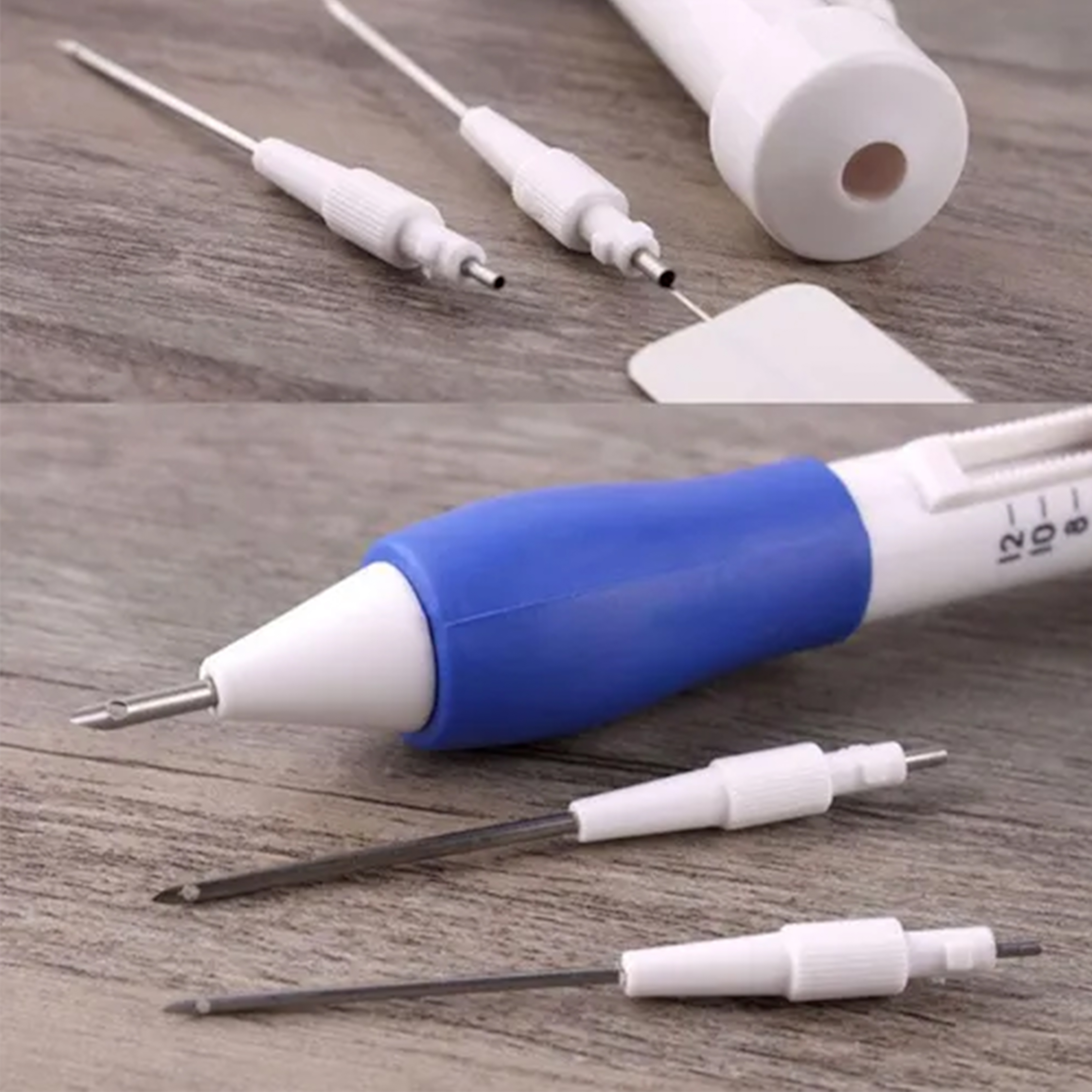 Encontraproduto.com.br - KIT AGULHA MAGICA PONTO RUSSO PARA BORDADO
