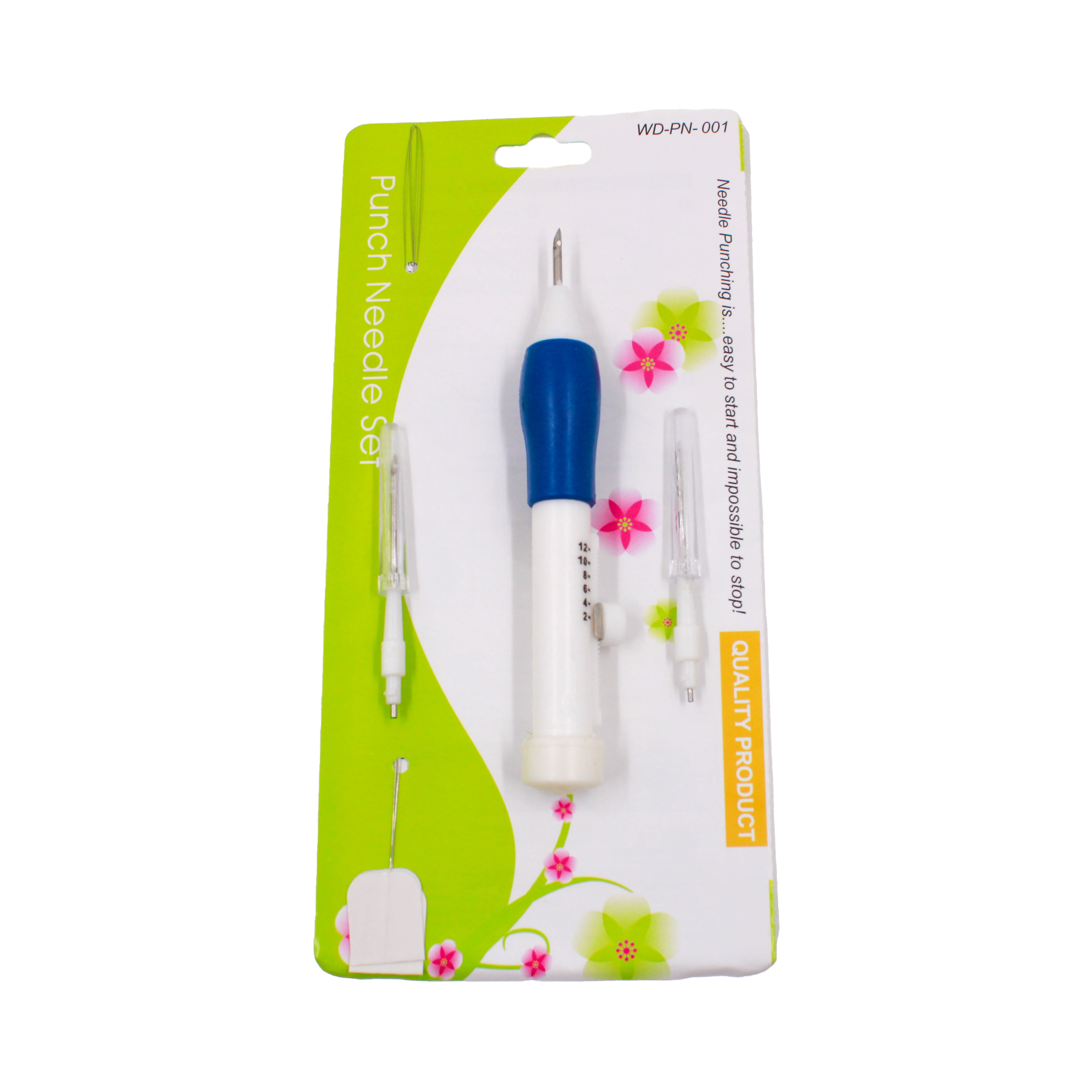 Encontraproduto.com.br - KIT AGULHA MAGICA PONTO RUSSO PARA BORDADO