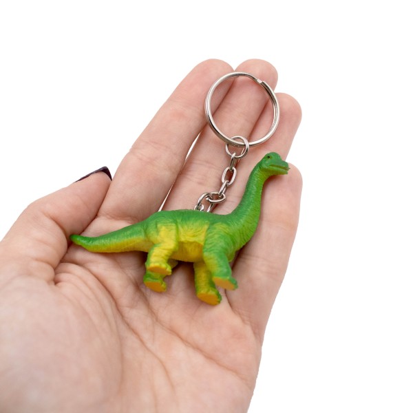 Encontraproduto.com.br - PINGENTE DINOSSAUROS EMBORRACHADO COM 12 PEÇAS